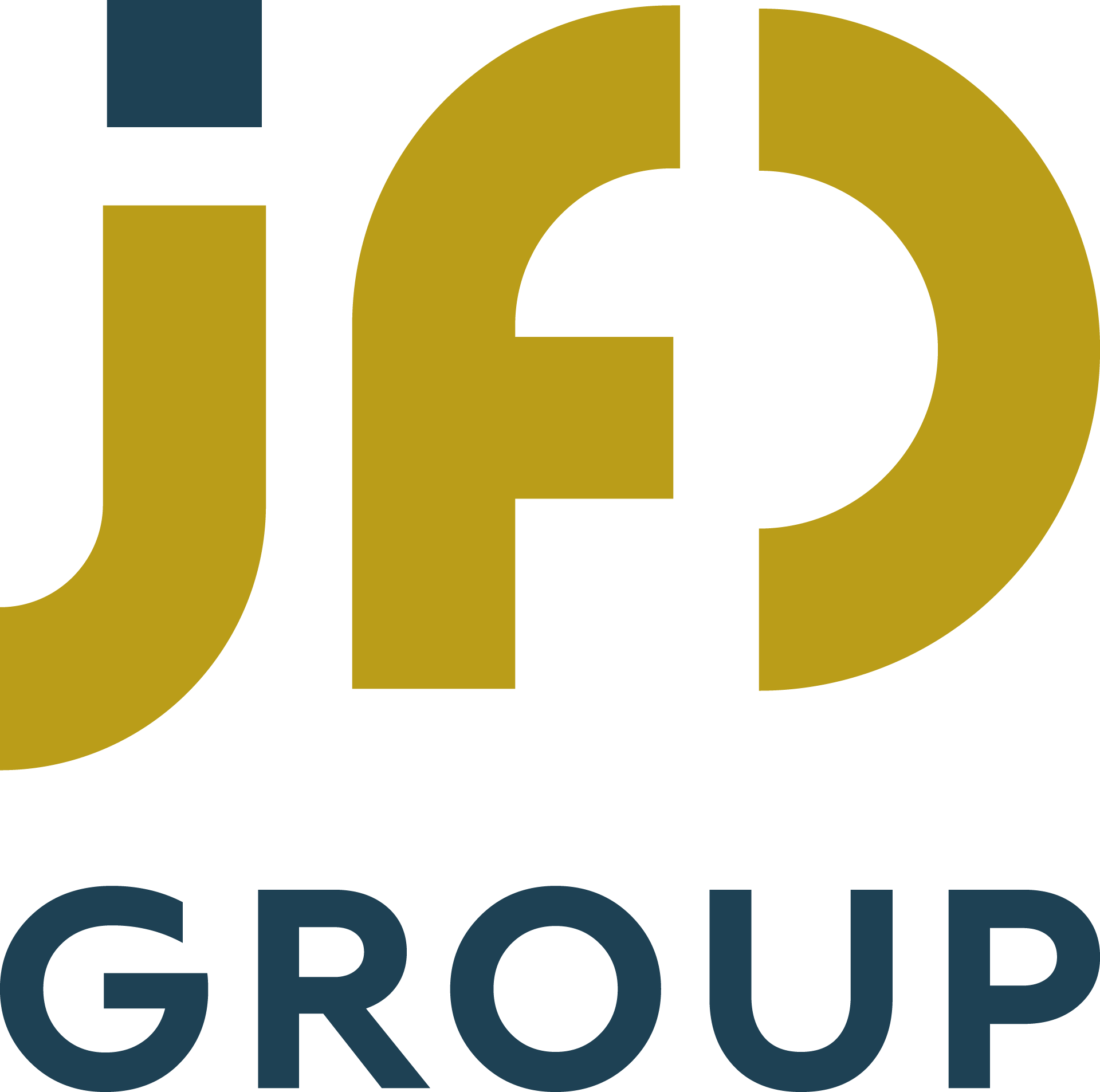 JFO Group Tall logo Flat colors